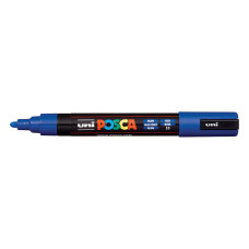 Uni marker PC-5M Plavi